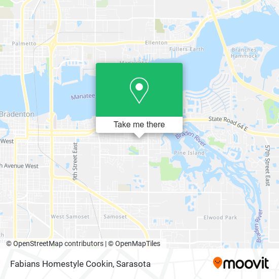 Fabians Homestyle Cookin map