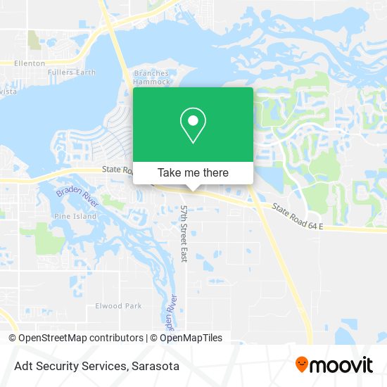 Adt Security Services map