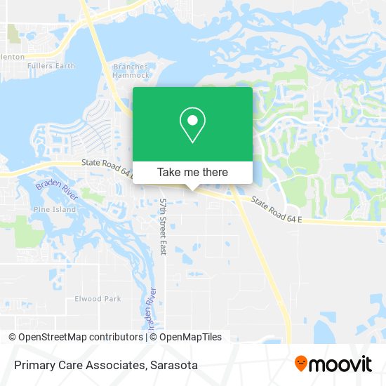 Mapa de Primary Care Associates