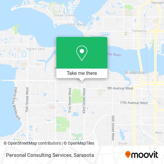 Mapa de Personal Consulting Services