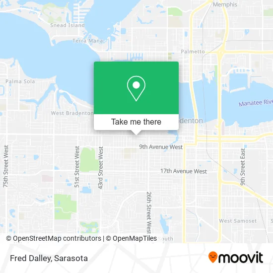 Fred Dalley map