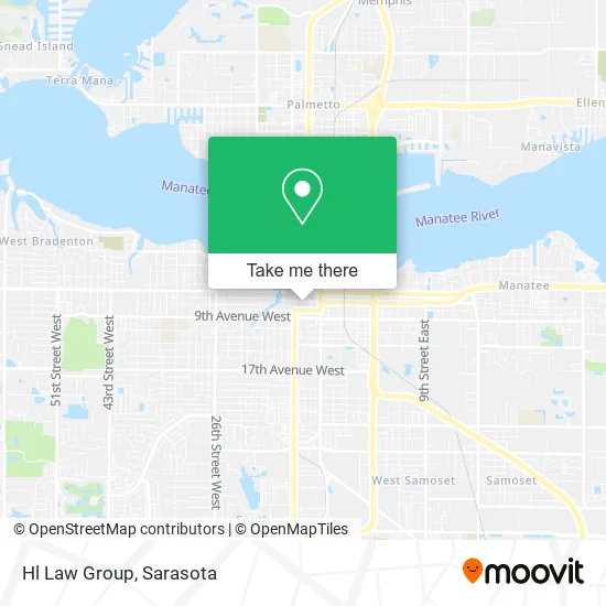 Hl Law Group map