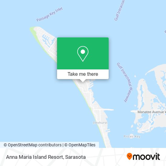 Anna Maria Island Resort map
