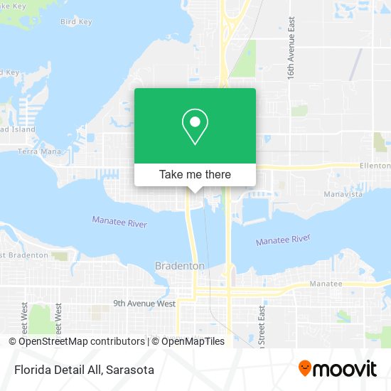 Florida Detail All map