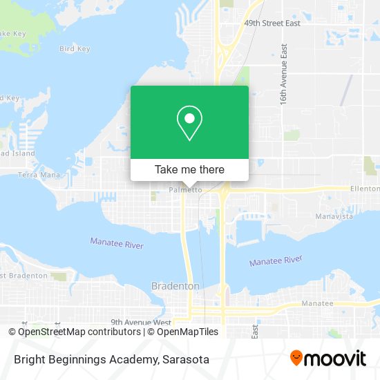 Bright Beginnings Academy map