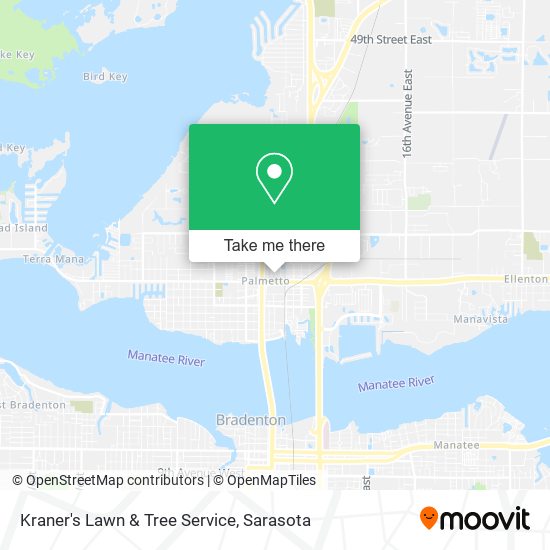 Mapa de Kraner's Lawn & Tree Service