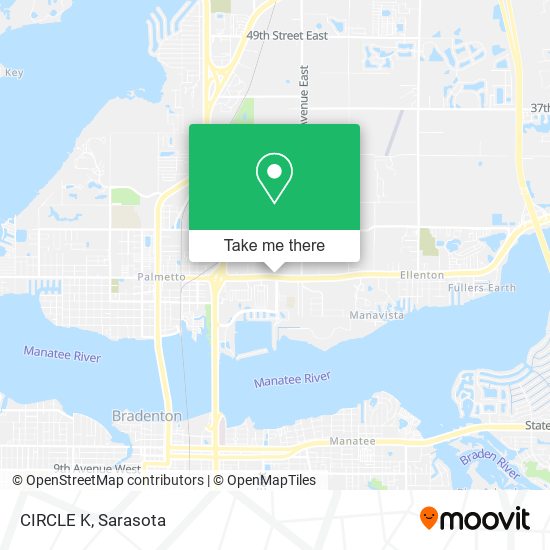 Mapa de CIRCLE K