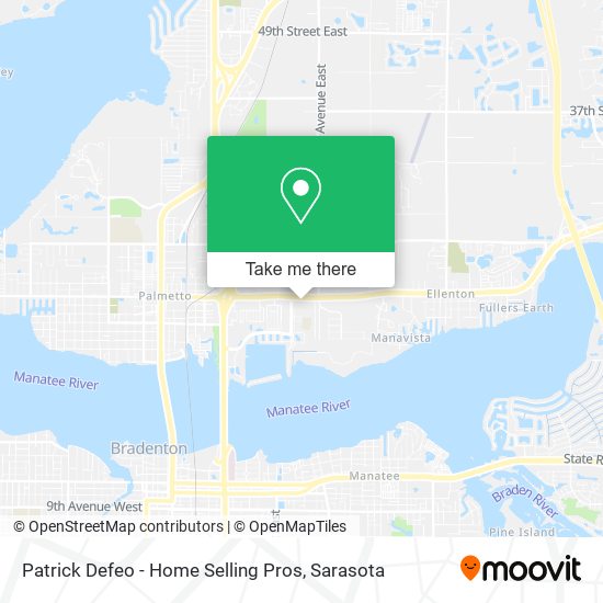 Patrick Defeo - Home Selling Pros map