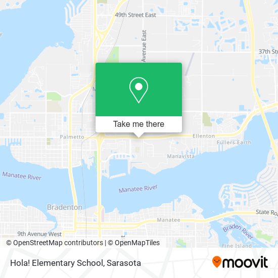 Hola! Elementary School map