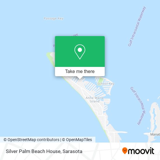 Mapa de Silver Palm Beach House