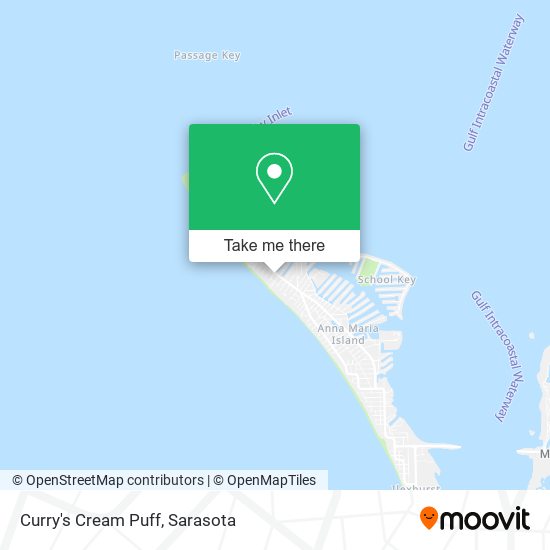 Mapa de Curry's Cream Puff