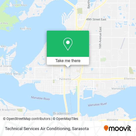 Mapa de Technical Services Air Conditioning