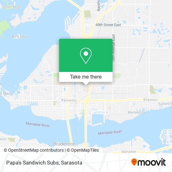 Papa's Sandwich Subs map