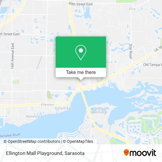 Mapa de Ellington Mall Playground