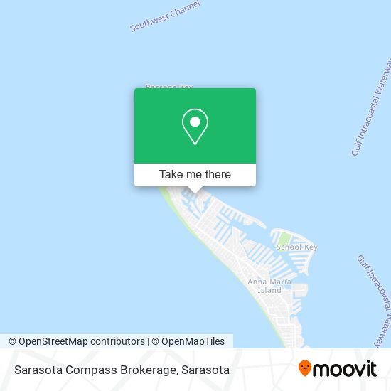 Mapa de Sarasota Compass Brokerage
