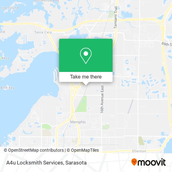 A4u Locksmith Services map