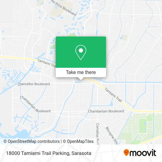 18000 Tamiami Trail Parking map