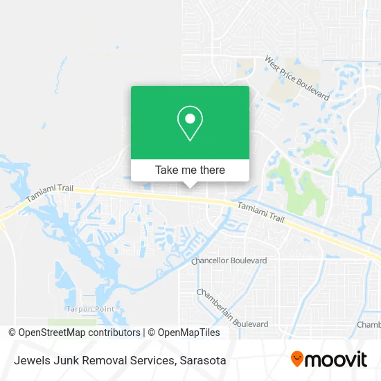 Jewels Junk Removal Services map