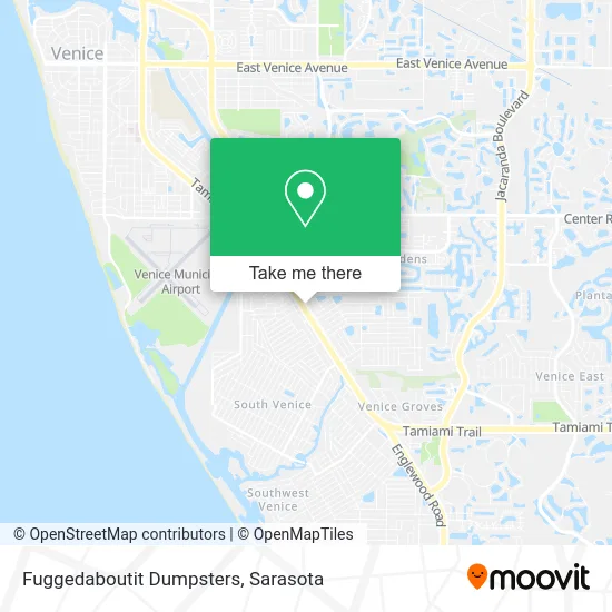 Fuggedaboutit Dumpsters map