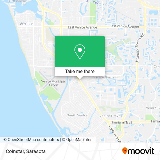 Coinstar map
