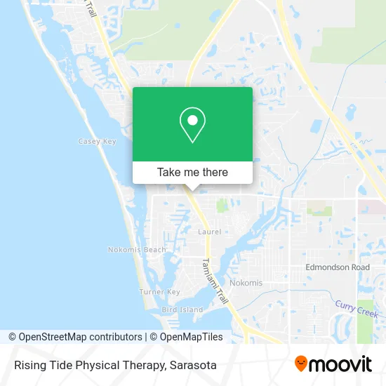 Rising Tide Physical Therapy map