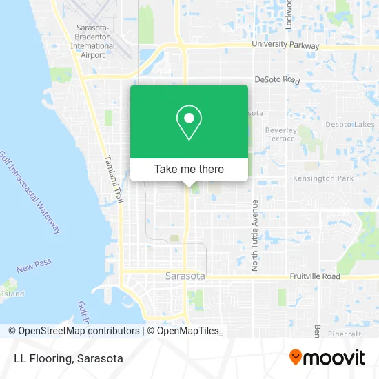Mapa de LL Flooring