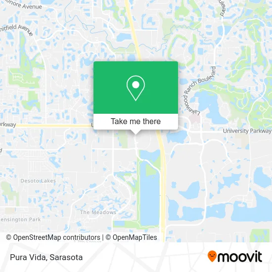 Pura Vida map