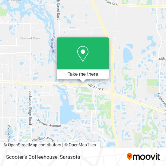 Scooter's Coffeehouse map