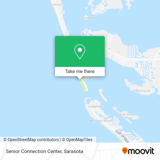 Senior Connection Center map