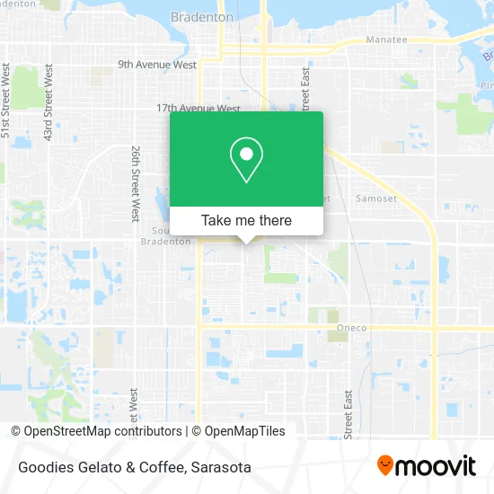 Goodies Gelato & Coffee map