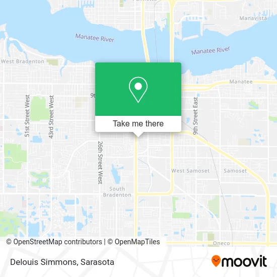 Delouis Simmons map