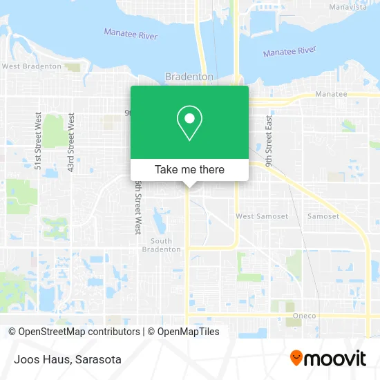 Joos Haus map