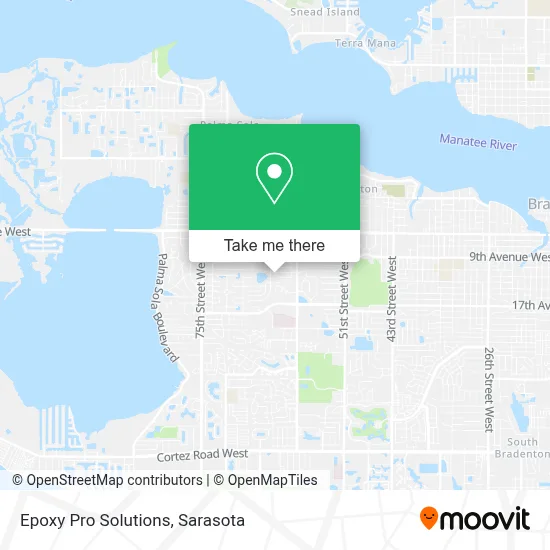 Epoxy Pro Solutions map