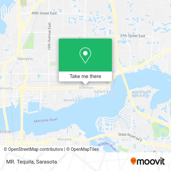 MR. Tequila map