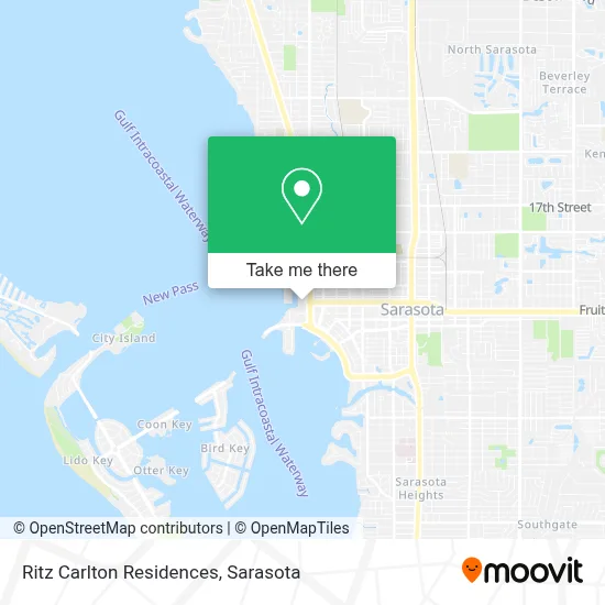 Ritz Carlton Residences map