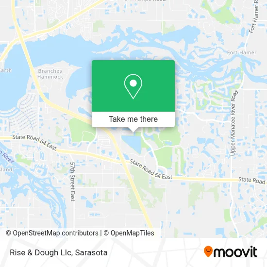 Rise & Dough Llc map