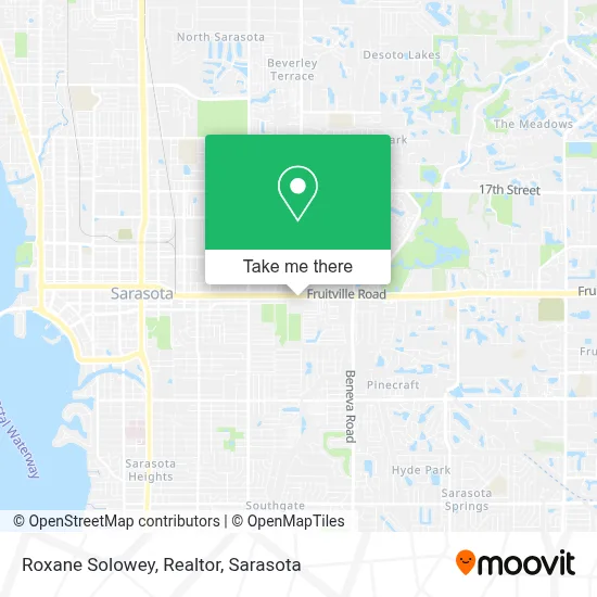 Roxane Solowey, Realtor map