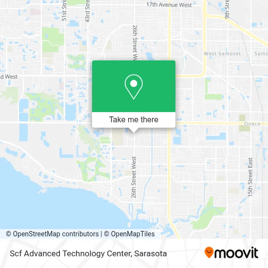 Scf Advanced Technology Center map