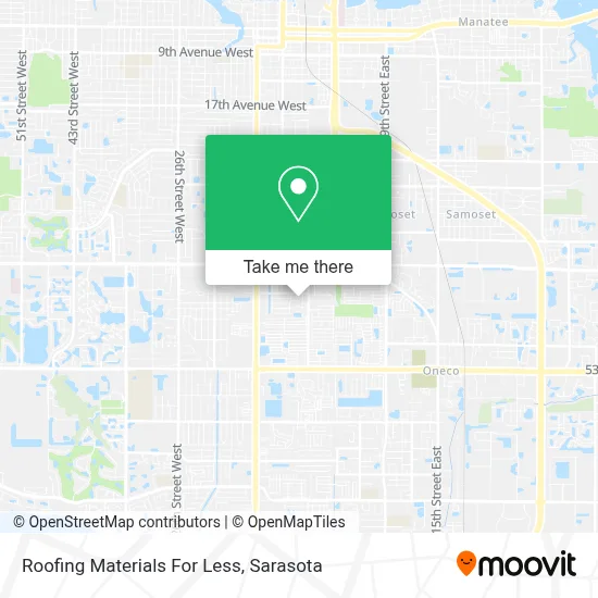 Roofing Materials For Less map