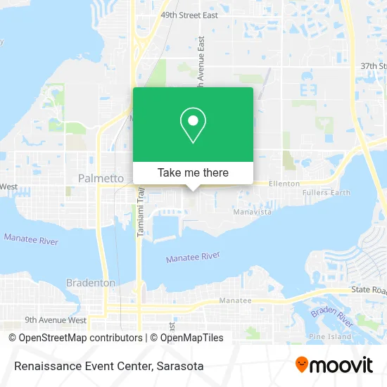 Renaissance Event Center map