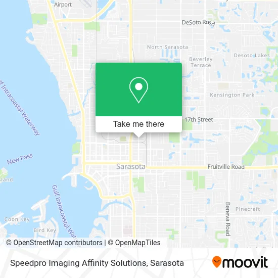 Speedpro Imaging Affinity Solutions map