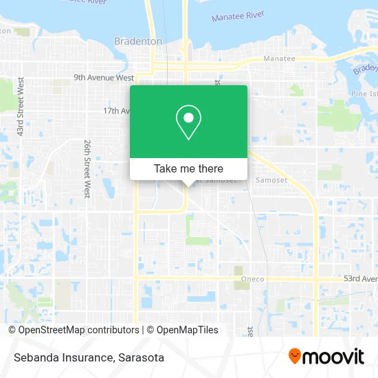 Sebanda Insurance map