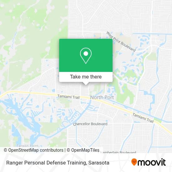 Ranger Personal Defense Training map