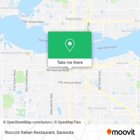 Rocco's Italian Restaurant map