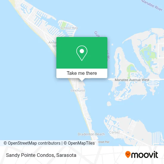 Sandy Pointe Condos map