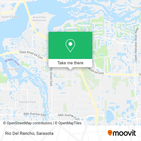 Rio Del Rancho map
