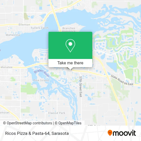 Ricos Pizza & Pasta-64 map
