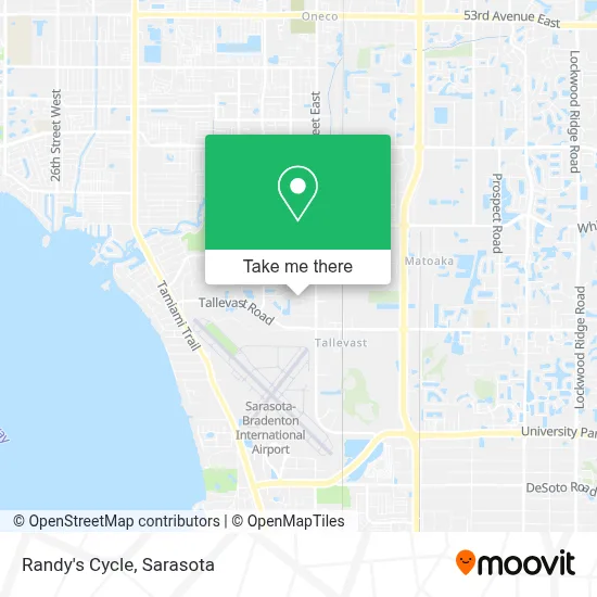 Randy's Cycle map