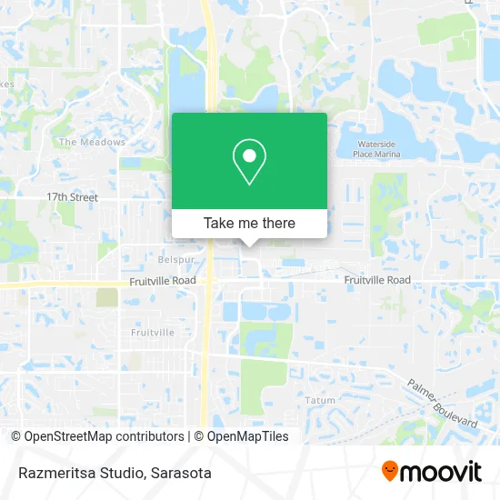 Razmeritsa Studio map