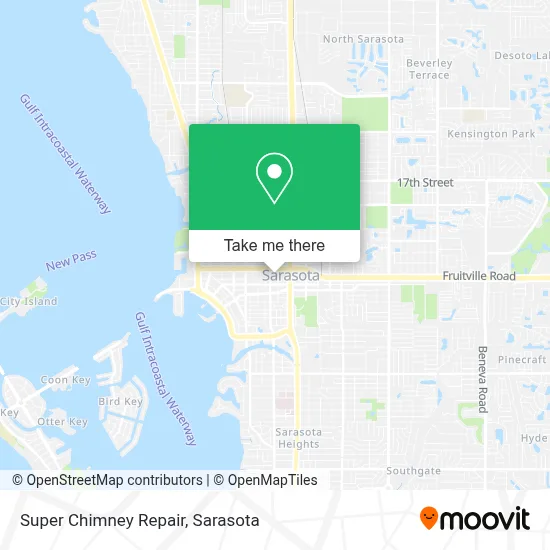 Super Chimney Repair map